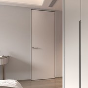 窄门套无框极隐形门铝门卧室门极简门木门室内门生态房间门装