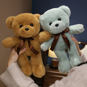 可爱泰迪熊小熊小公仔玩偶婚庆娃娃抛洒儿童布娃娃毛绒玩具熊