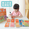 汉语拼音卡片幼儿园儿童早教有图识字益智玩具幼儿控笔训练可擦写