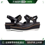 香港直邮潮奢 cole haan 可汗 女士 OG 防水台坡跟凉鞋