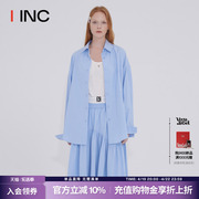 VENA LABEL 设计师品牌IINC 24SS翻领宽松休闲通勤长袖衬衫女