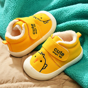 宝宝棉鞋男0一1-3岁2婴儿，鞋冬加绒软底女童，加厚保暖学步宝宝鞋子