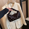 2024水钻链条包小众设计镶钻褶皱手提包包女包时尚单肩斜挎包
