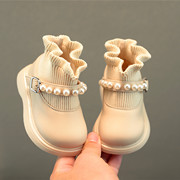 女童马丁靴1一3岁软底公主鞋皮鞋婴儿，靴小童鞋女宝宝鞋子春秋单鞋