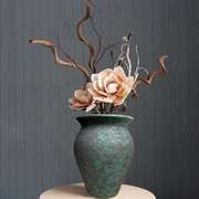 粗陶陶器土陶罐花瓶花盆怀旧花瓶，插花器陶艺，制品粗陶花盆大花盆