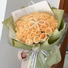 百花堂99朵香槟玫瑰花束鲜花速递同城广州深圳订婚送女友
