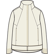 特步立领梭织薄外套，女款2024春季运动服双层风衣976128150058