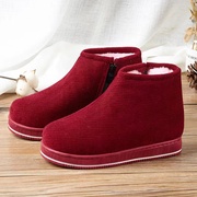 2023手工棉鞋老北京男女中老年冬季居家室内加厚加绒防滑保暖