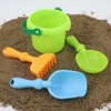 儿童软胶耐摔沙滩桶套装男女宝宝小铲挖沙工具小孩子海边戏水玩具