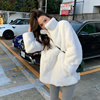 梵希白色兔毛皮草外套，女短款韩版年轻款时尚立领毛毛加厚冬季