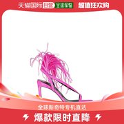 香港直邮潮奢 Sergio Rossi 女士Sergio Rossi 交叉带装饰高跟鞋