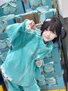 日系软妹休闲运动服套装女秋冬学院风洋气宽松可爱外套两件套