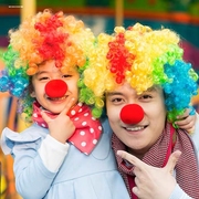 儿童节表演小丑鼻子cospaly道具，酒吧商场派对，演出红鼻子装扮鼻头