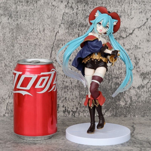 未来初音手办童话仙境可爱穿靴子的猫礼物动漫美女二次元摆件