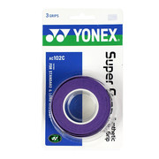 尤尼克斯YONEX羽毛球拍手胶吸汗带握手胶AC102C-240 暗紫色 3支装