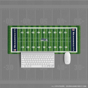 16-西雅图海鹰鼠标垫超大办公键盘学生办公桌球场NFL橄榄球超级碗