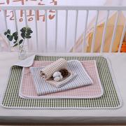 苎麻棉隔尿垫婴儿可洗透气新生儿，凉席床垫宝宝夏天清凉护理垫定制