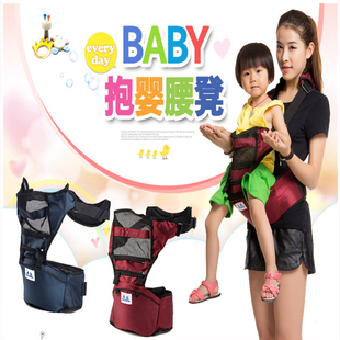 宝宝腰凳婴儿抱婴腰带背袋，3-6-12个月抱娃神器，新生儿便携背带夏季
