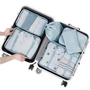 旅行收纳包套装可携式行李箱衣服袋子打包袋待产包旅游整理衣物分
