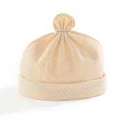 么么仔新生儿胎帽有机棉婴儿凉帽，彩棉空顶凉帽夏母婴(夏母婴)用品