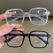 儿童防蓝光眼镜男宝宝手机，电脑护目镜防近视护眼女童透明框平光镜