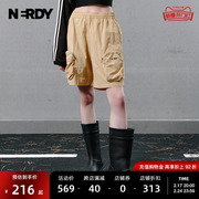 blenk系列nerdy2023夏秋情侣，同款工装短裤女宽松休闲裤子