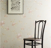日本进口墙纸布面质感墙纸，现代中式牡丹花壁纸卧室温rh-7348