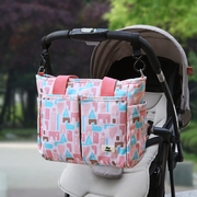 妈咪包手提袋外出轻便妈妈包时尚多功能母婴包宝宝推车出门小包