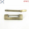 中式仿古铜锁顶箱柜衣柜橱柜柜门锁头通开钥匙人物刻花纯铜锁挂锁