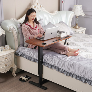 床边桌可移动升降电脑折叠沙发，懒人床前桌床上家用写字书桌小桌子