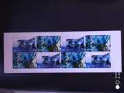 法罗2002年现代抽象画邮票小本票，1