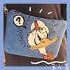 日本美人鱼芝麻街奇奇蒂蒂松鼠斜挎包袋少女卡通复古手机小包