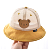 宝宝遮阳帽夏季薄款儿童防晒帽，网眼婴幼儿渔夫帽，男童太阳帽男宝潮