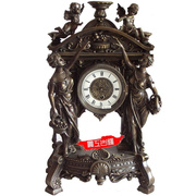 仿古钟表古典座钟机械钟，工艺钟表欧式钟表铜铸钟