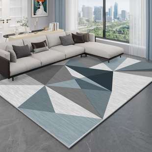客厅地毯2024轻奢高级北欧家用沙发茶几毯地垫卧室床边垫简约