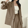 韩系西装外套女士2024春季高级感气质宽松时尚休闲小西服上衣