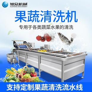 全自动果蔬清洗机商用蔬菜水果果蔬机多功能厨房果蔬净化器洗菜机