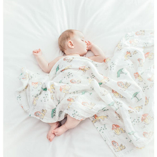 aden anais新生婴儿纯棉纱布包巾产房包被宝宝纱布盖毯子抱被四季