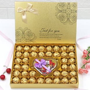 德芙巧克力礼盒装情人节礼物送女友男女生闺蜜创意浪漫生日礼物