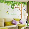 大型绿树墙贴纸客厅沙发电视，背景墙面贴画卧室床头墙壁纸装饰自粘