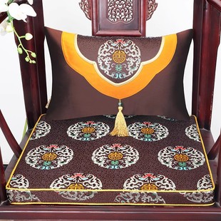 艺必旭 中式古典家具沙发坐垫 红木椅子座垫加厚海绵椅垫定制