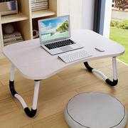 W烤漆腿笔记本电脑桌床上用可折叠懒人桌床上书桌卡槽小桌子