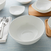 隆达骨瓷餐具纯白色碗面碗轻奢高级感汤碗家用2024一级骨瓷碗