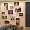 NBA篮球明星壁画贴纸詹姆斯海报男孩生儿童卧室墙面装饰房间布置
