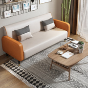 沙发客厅2023小户型科技，布三人(布三人，)位出租房公寓简易懒人单人沙发