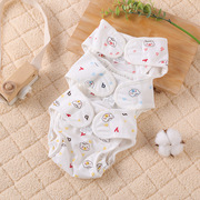 婴儿纯棉尿布可洗新生儿纱布，尿布裤宝宝，专用戒尿训练裤布兜布尿片