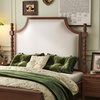 复古美式实木床主卧双人床法式软包公主大床1.5米轻奢现代简约1.8