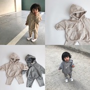 韩国童装儿童卫衣两件套 小童洋气运动套装宝宝秋天中小童服装潮