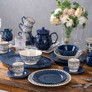 北欧陶瓷水具杯子套装家用客厅，茶杯水壶套装，高颜值轻奢风水杯整套