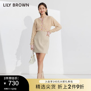 LILY BROWN春夏款 精致甜美小香风针织上衣外套LWND231005